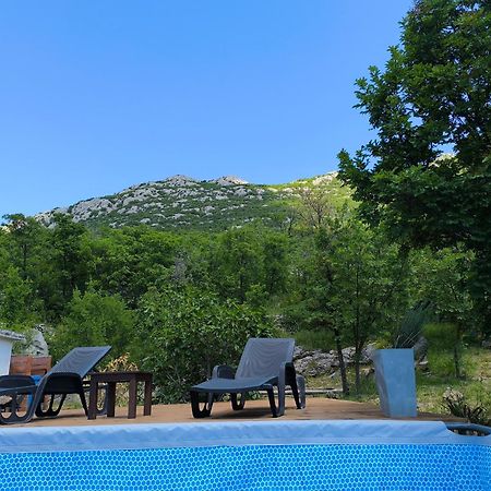 Holiday Home Lucija "" Private House With Pool "" Jablanac Zewnętrze zdjęcie