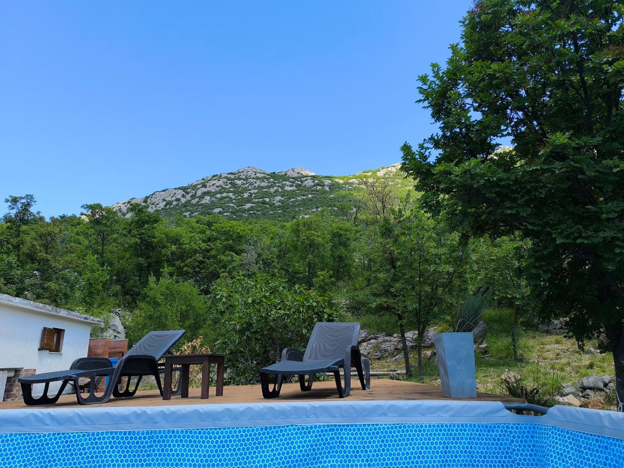 Holiday Home Lucija "" Private House With Pool "" Jablanac Zewnętrze zdjęcie