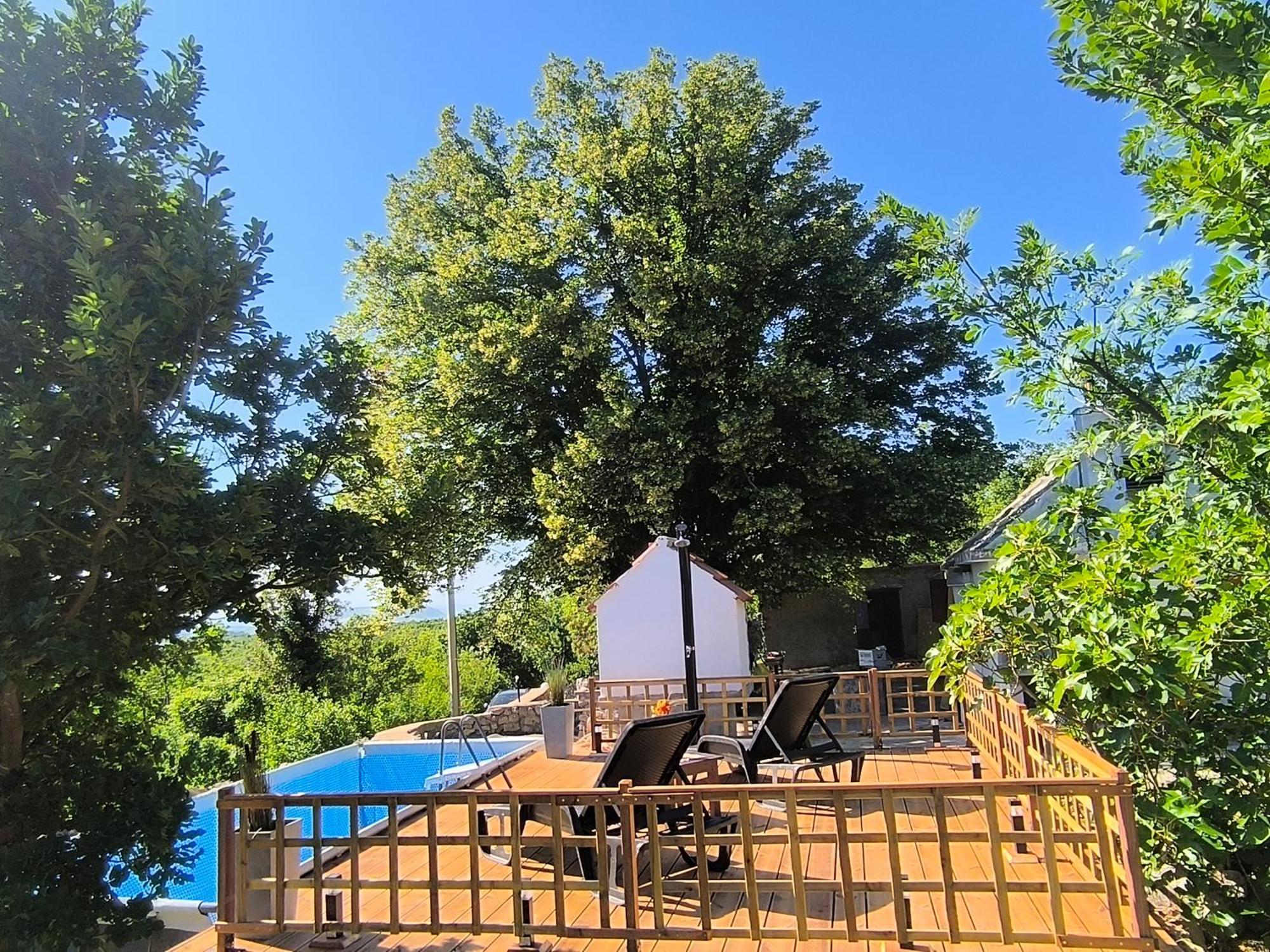 Holiday Home Lucija "" Private House With Pool "" Jablanac Zewnętrze zdjęcie