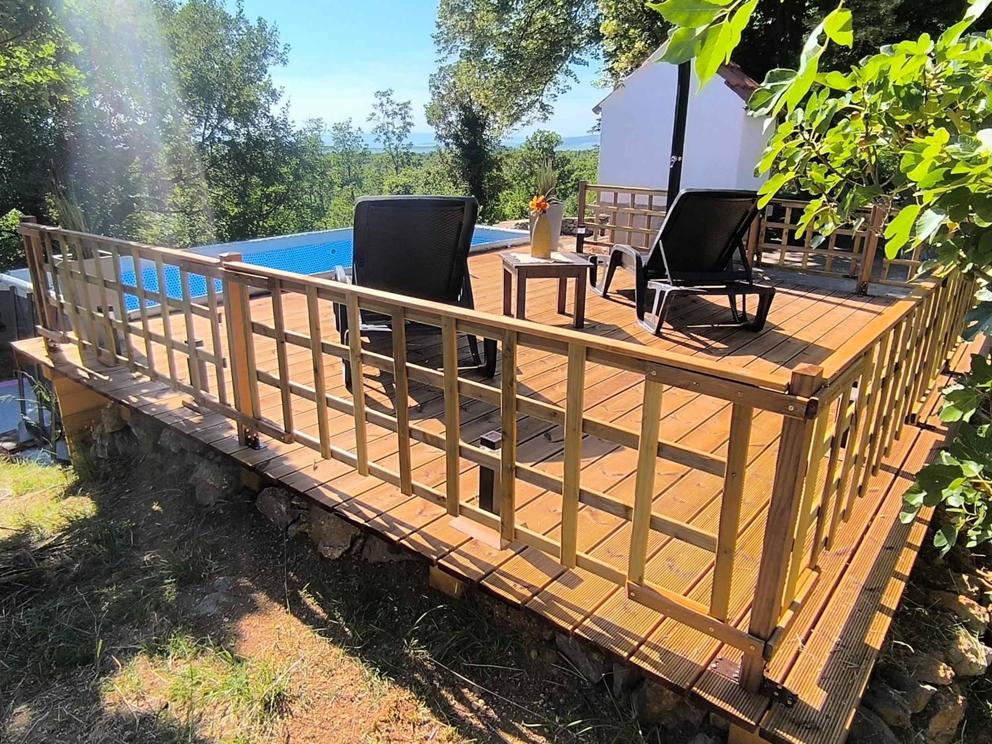 Holiday Home Lucija "" Private House With Pool "" Jablanac Zewnętrze zdjęcie